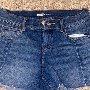 old navy jeans shorts size zero